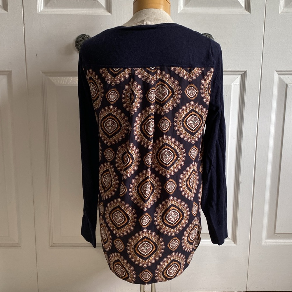 Loft Multimedia Sweater Top - Picture 2 of 3